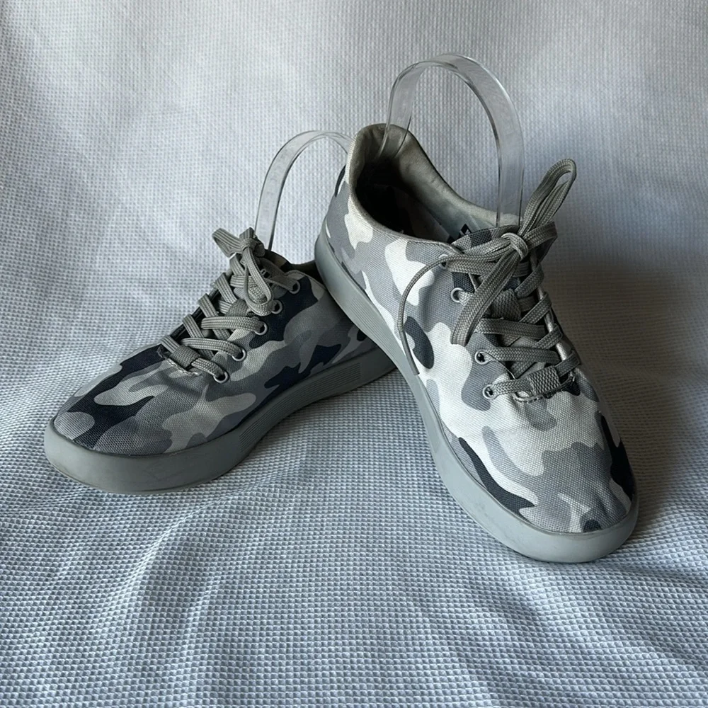Nobull Arctic Grey Camo Canvas Women's 7.5 Men’s 4 Trainers Shoes